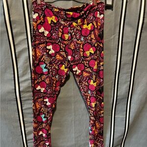 Lularoe Tall & Curvy Disney Minnie Mouse Leggings TC